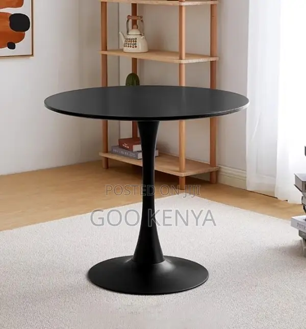 Home Table; Round Marble Nordic Leisure Coffee Table With Horn Base