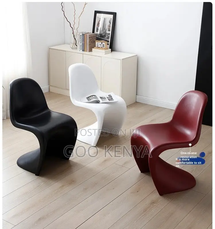 Home Chair; Designer Irregular Dining Chair Made From High-Strength