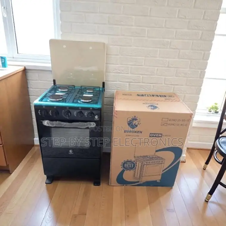 High Efficiency Gas Burner Free Standing Cooker With Gas Oven