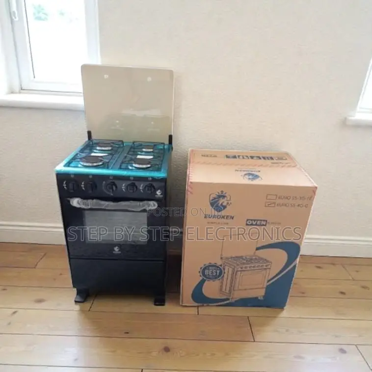 Durable Stainless Steel Body Free Standing Cooker With Gas Oven
