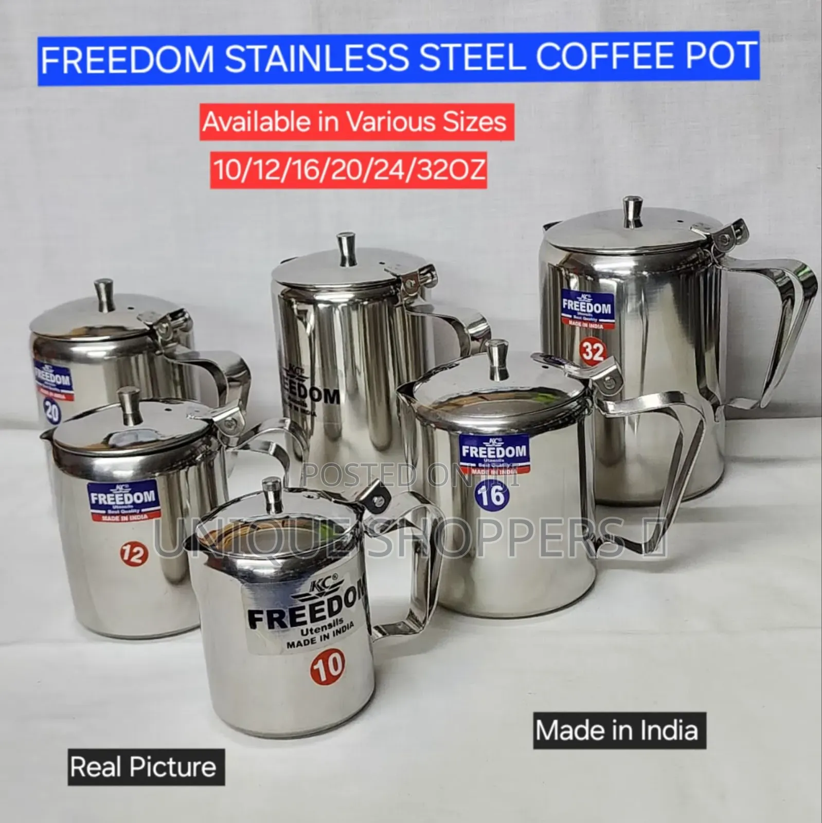 Freedom Stainless Steel Coffee Pot