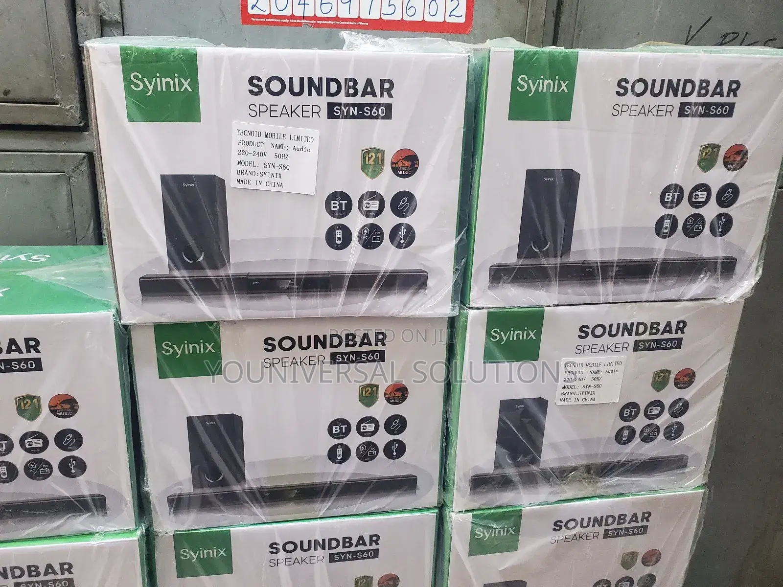 Sound Bar Speaker Syinix