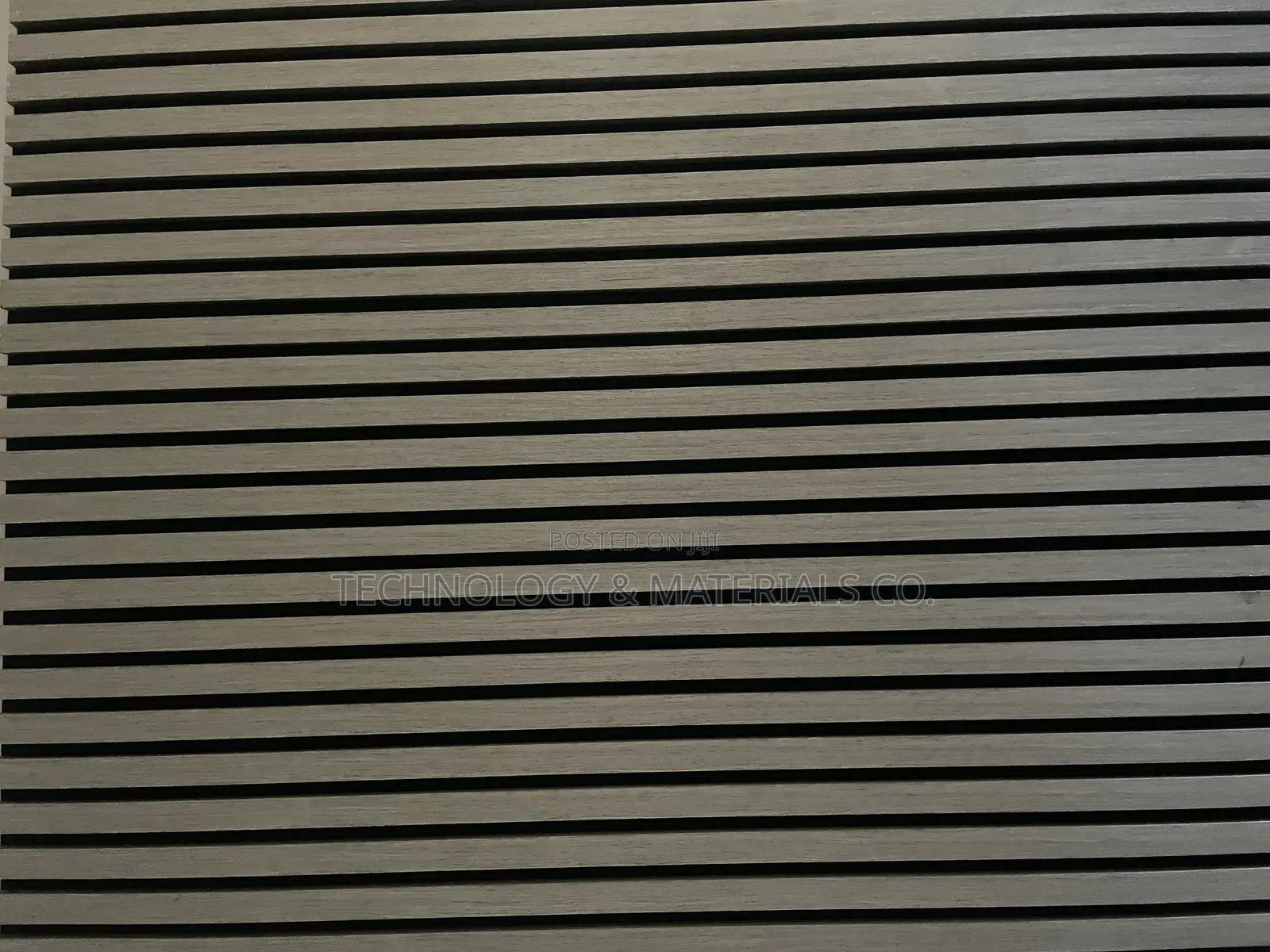 Slat Wood Acoustic Panel: 2400x600x21mm