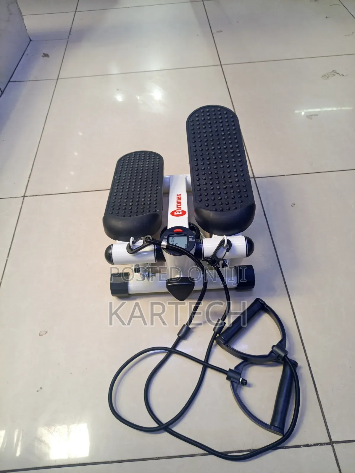 Portable Mini Stepper With Resistance Bands
