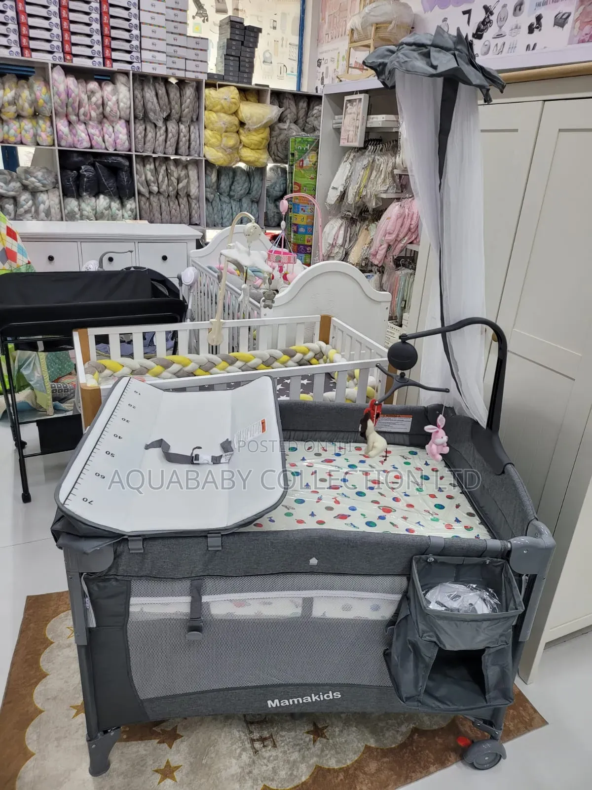 Cosleeper Playpen Grey