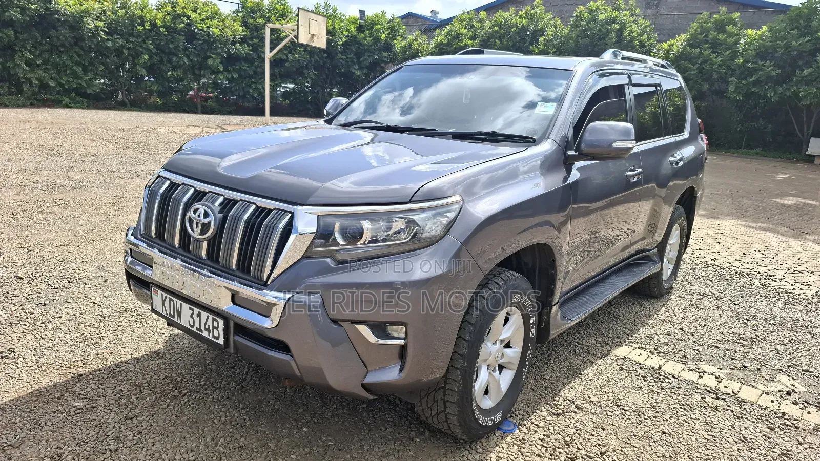 Toyota Land Cruiser Prado 2012 Gray