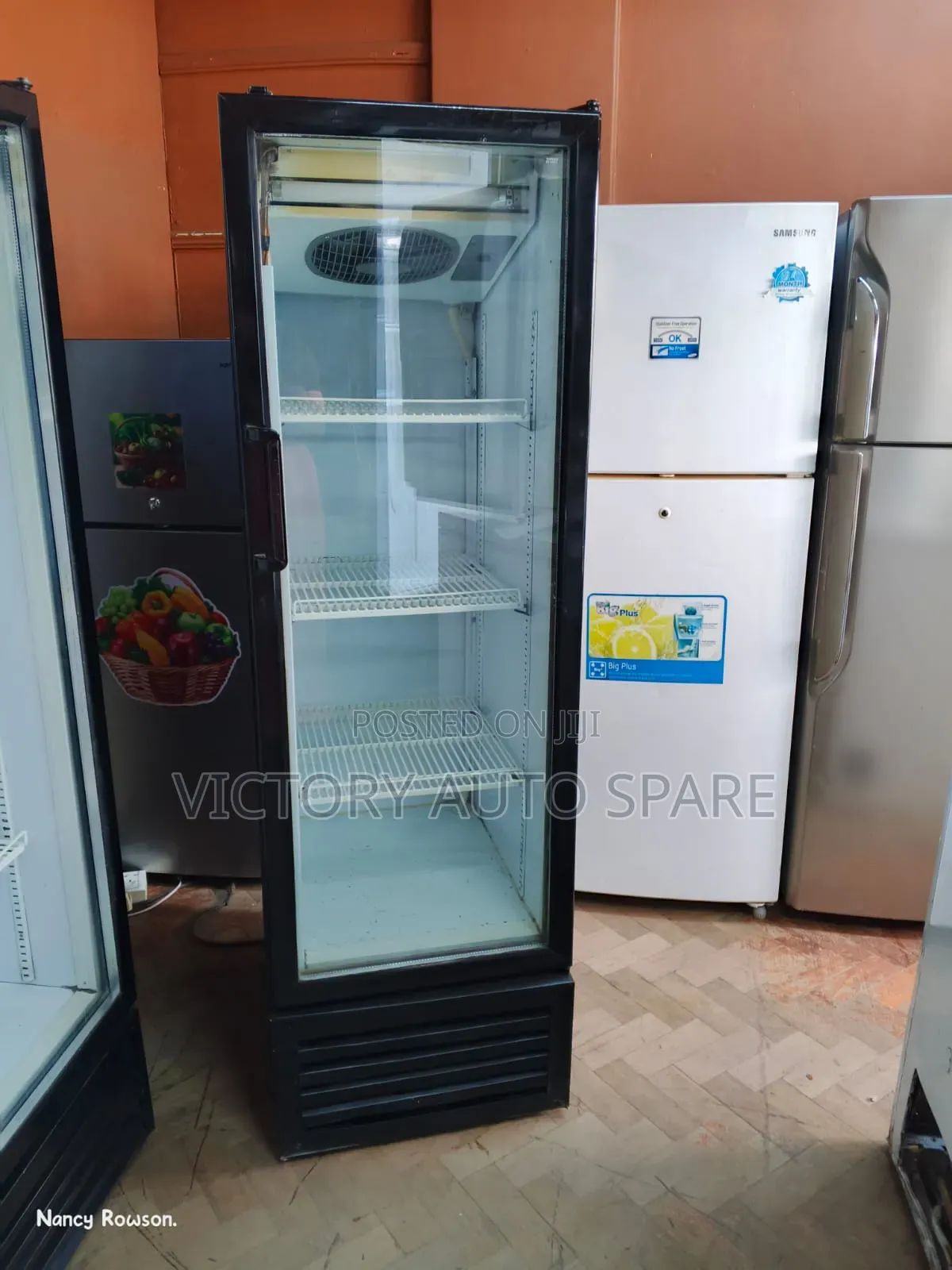 280litres Glass Door Fridge