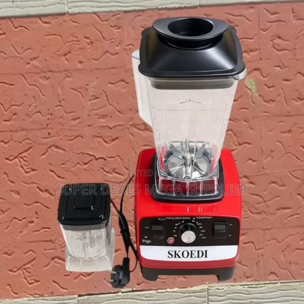 Skoedi Kitchen Blender With Large Capacity Jar and Safety Lock