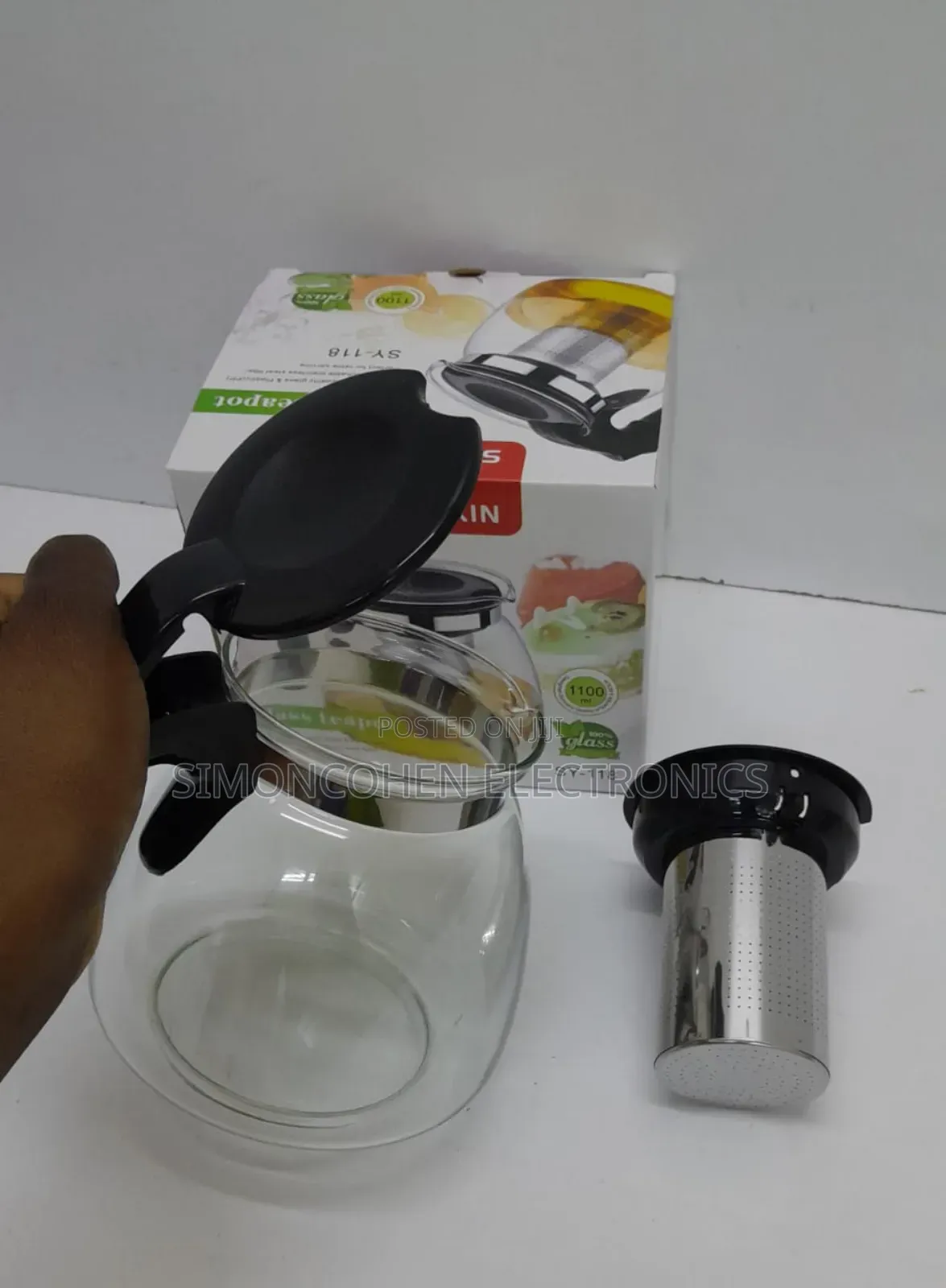 1100ml Tea Decanter With Infuser