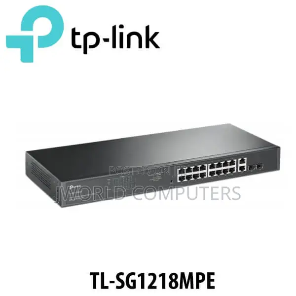 Tl-Sg1218mpe
Gigabit Easy Smart Switch