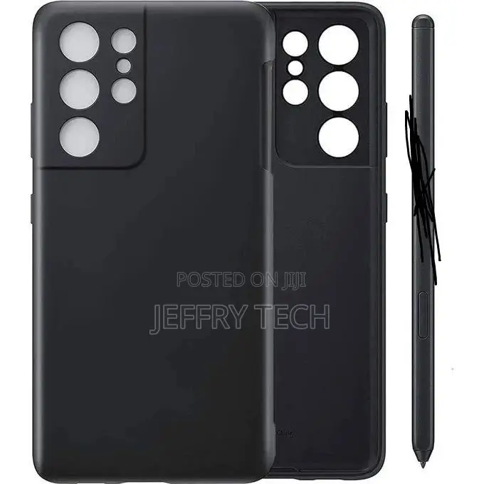 Samsung Galaxy S21 Ultra Silicone Case - Black