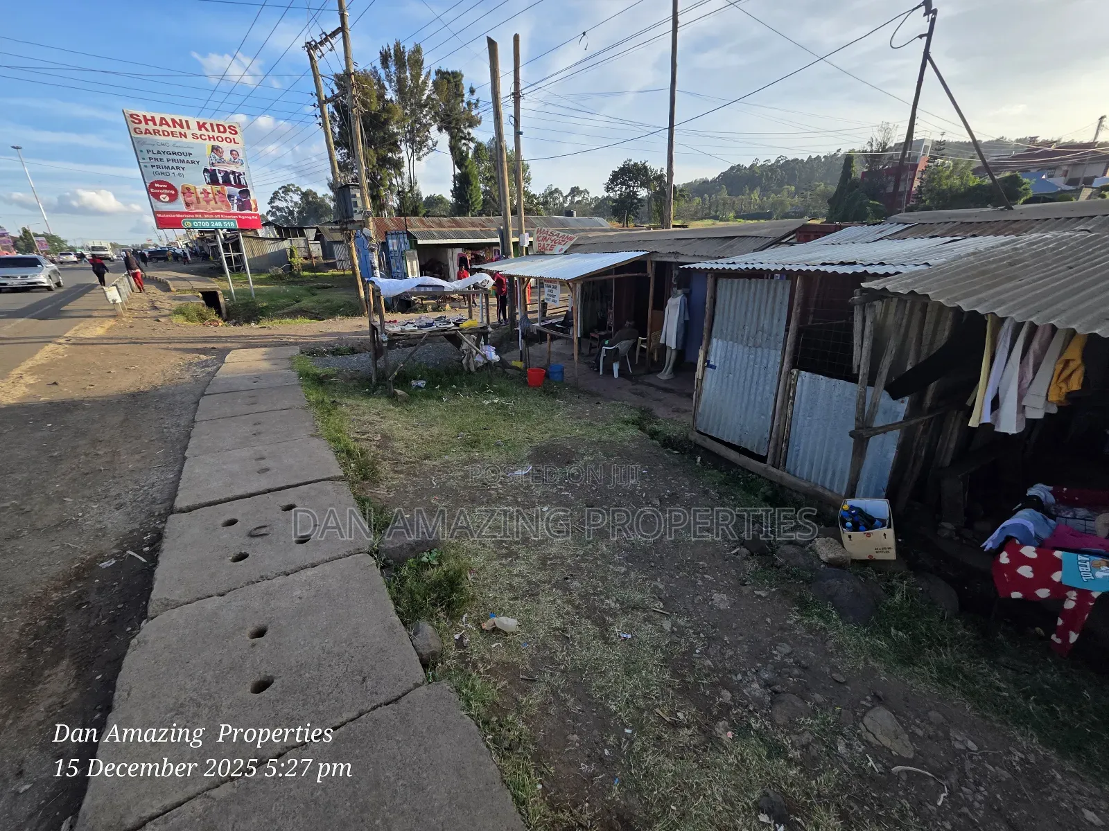 1/4 Acre Plot Touching Tarmac Matasia Town for Sale