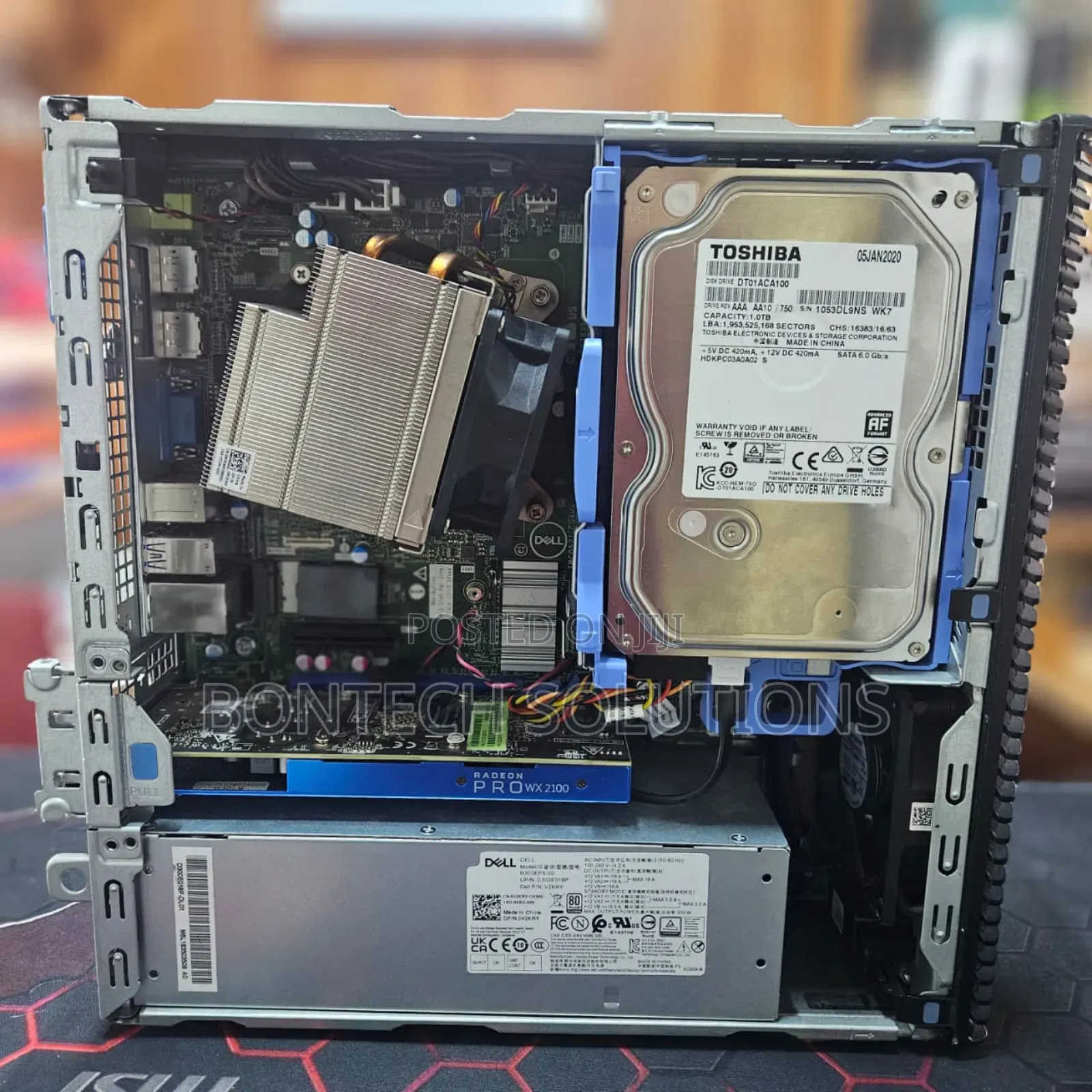 Desktop Computer Dell Precision 3000 16GB Intel Xeon HDD+SSD 1T