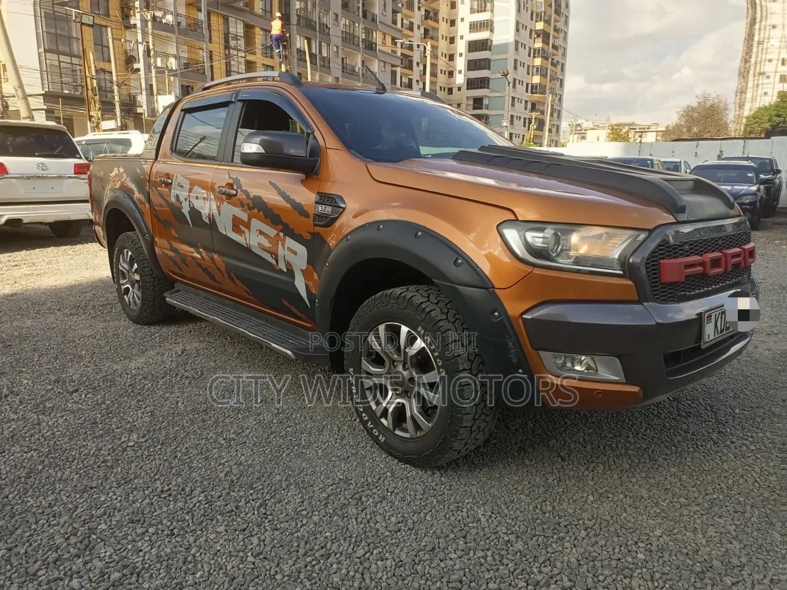 Ford Ranger Wildtrak 2016 Orange