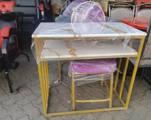 Nails Table With Marble Tops