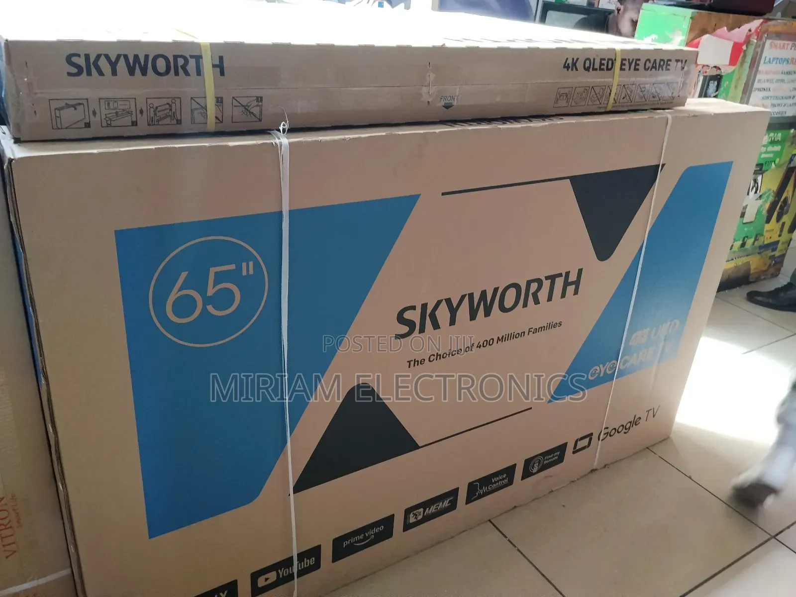 Skyworth 65′′ G6500h Uhd Google Tv – 65g6500h (2025 Model )