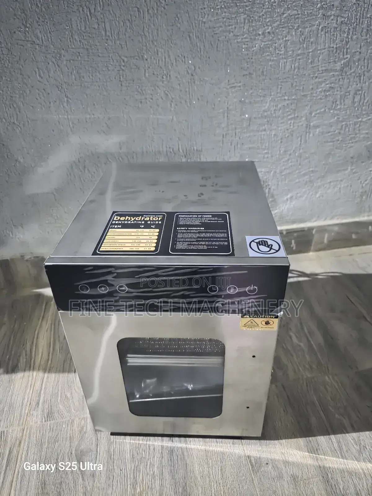 Stainless Steel Food Hydrator