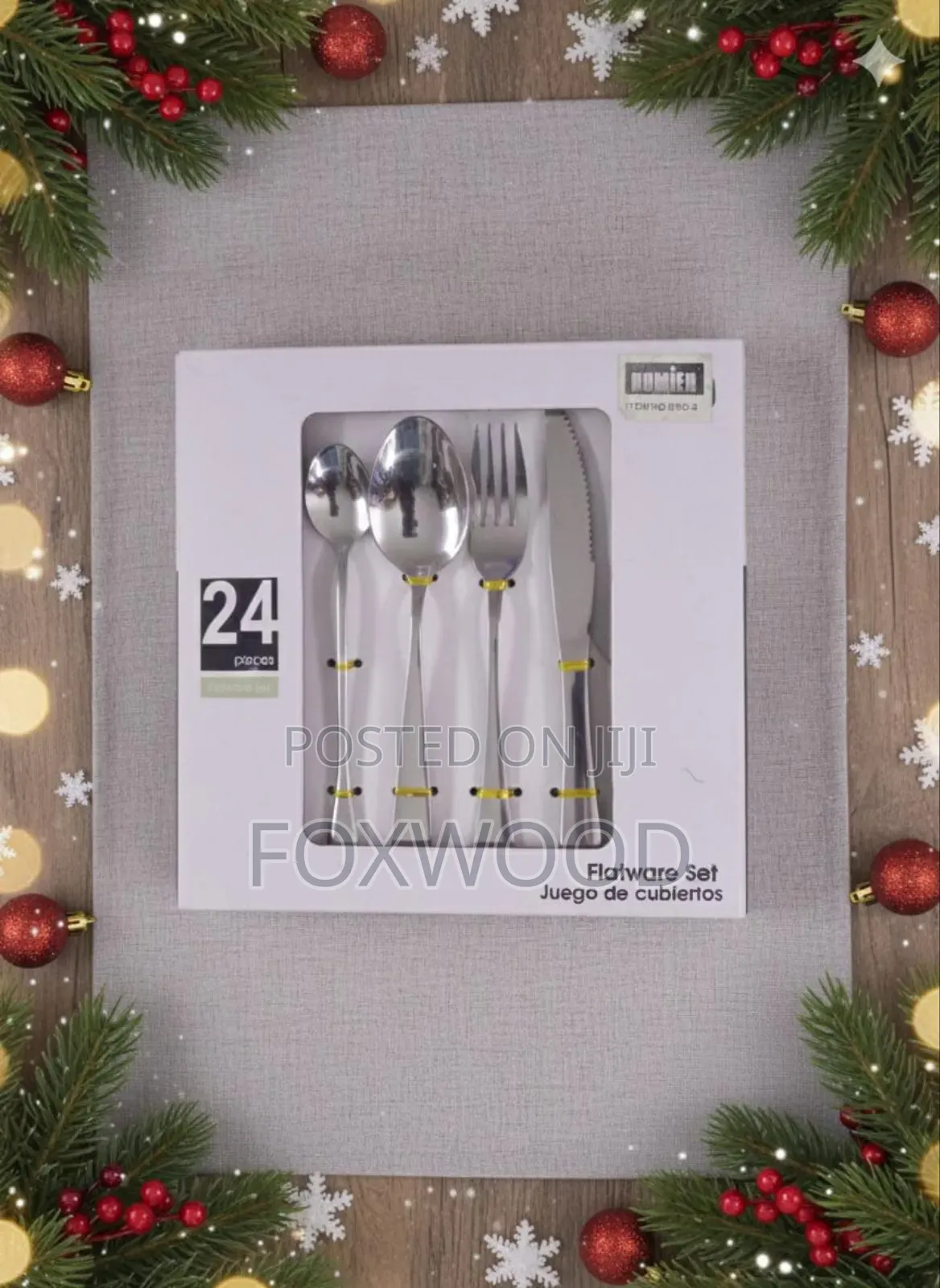New Arrivals *24pc Homier Cutlery Set
