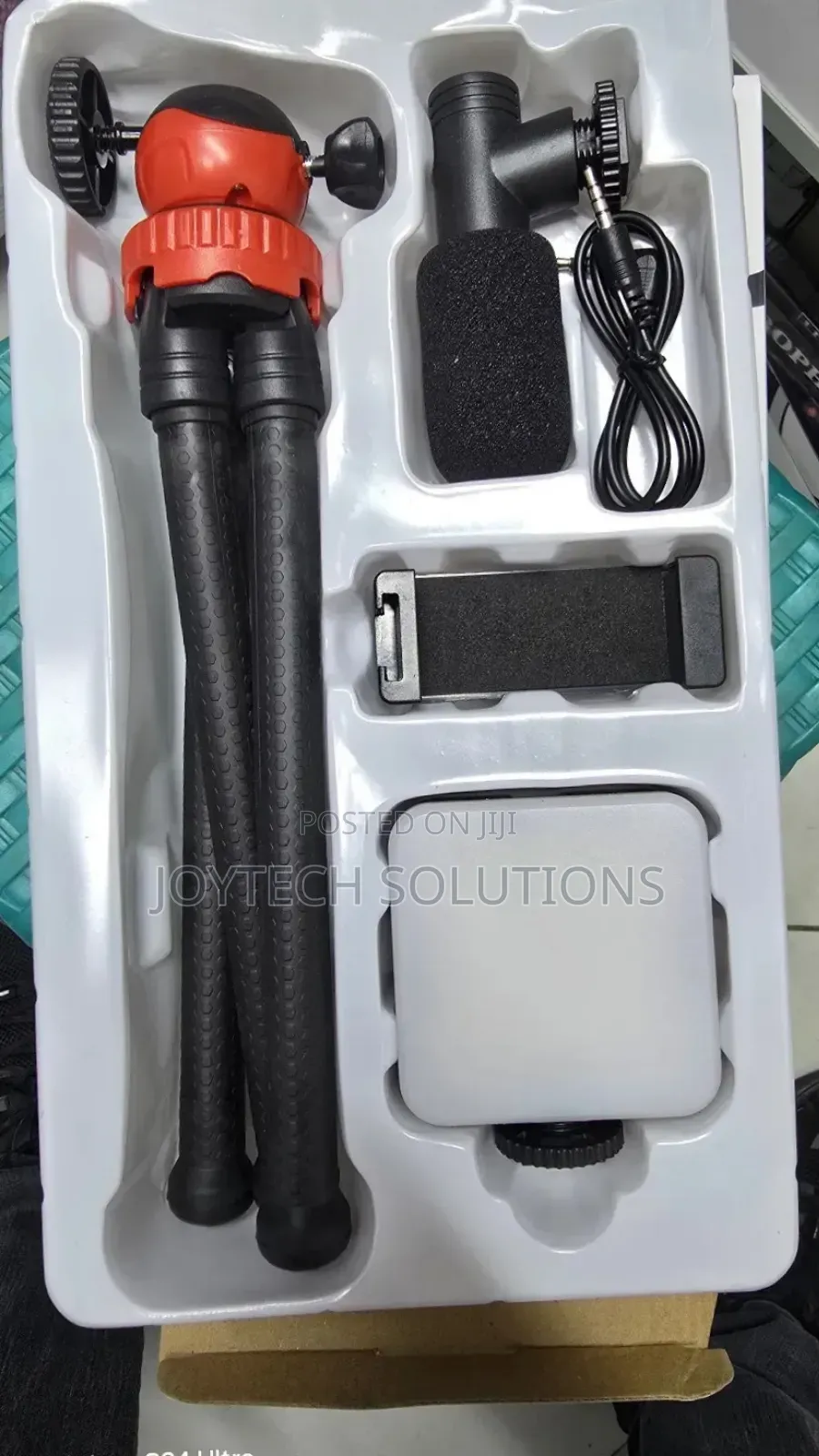 Octopus Tripod Microphone Fill Light Vlog Set Mobile Video Shooting