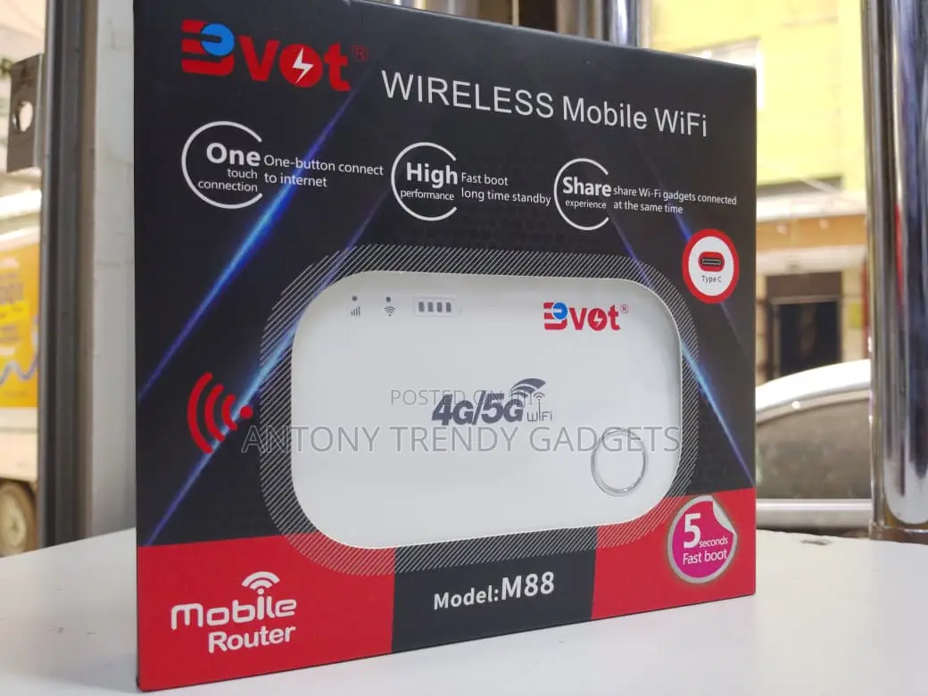 Bvot M88 4g/5g Travel Wifi Router Compact & Long Standby