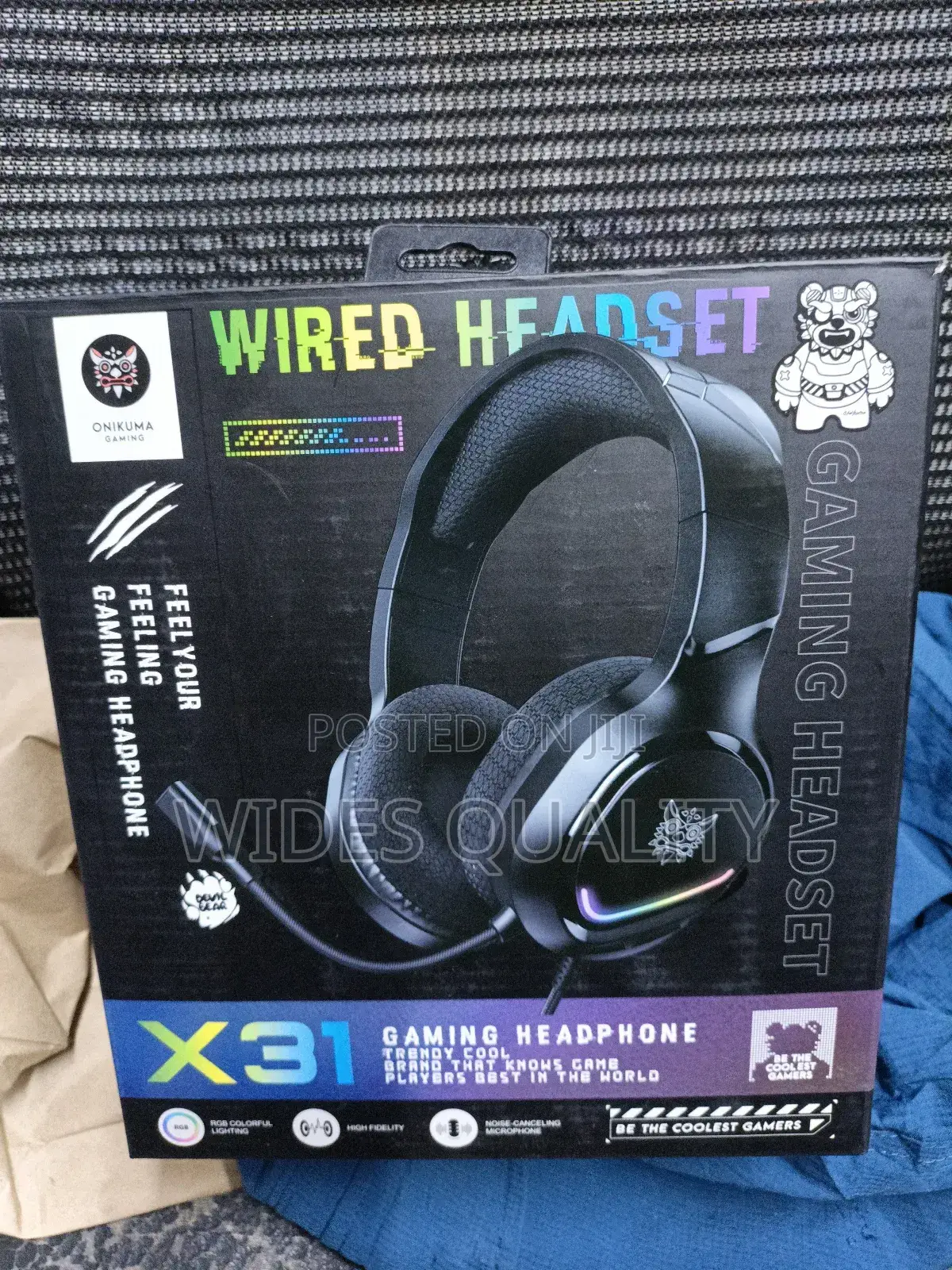Professional Gaming Headset.Onikuma X31 Wired Gaming Headset.