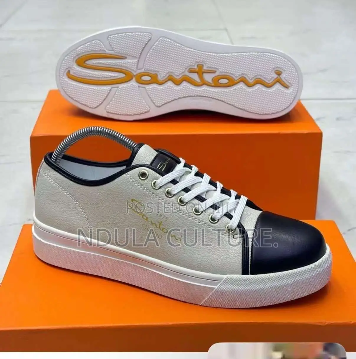 Santoni Milano Casual/Official Sneakers