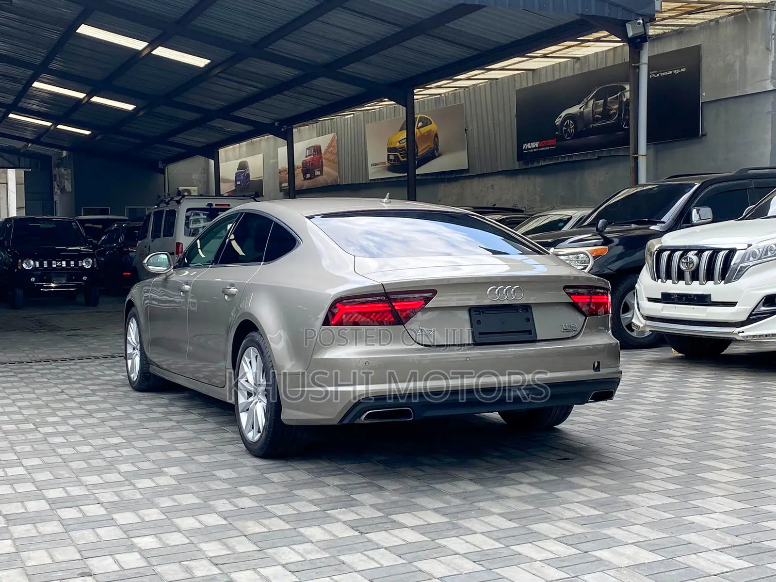 Audi A7 2017 Gold