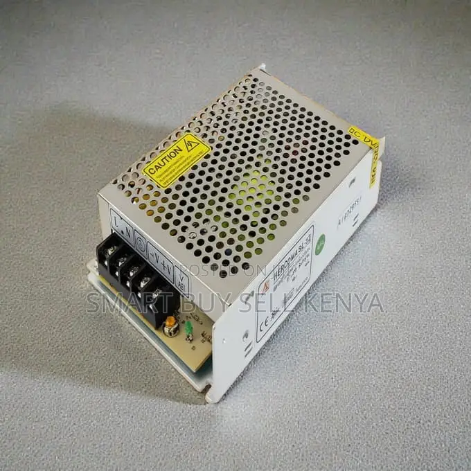 12v 5a CCTV Power Supply Unit With Adjustable Voltage Control