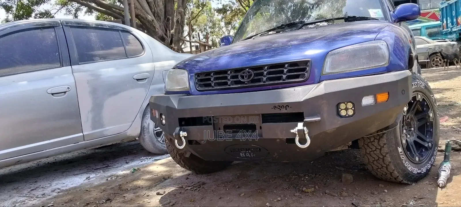 Rav4 Rocker Bullbar No Loop