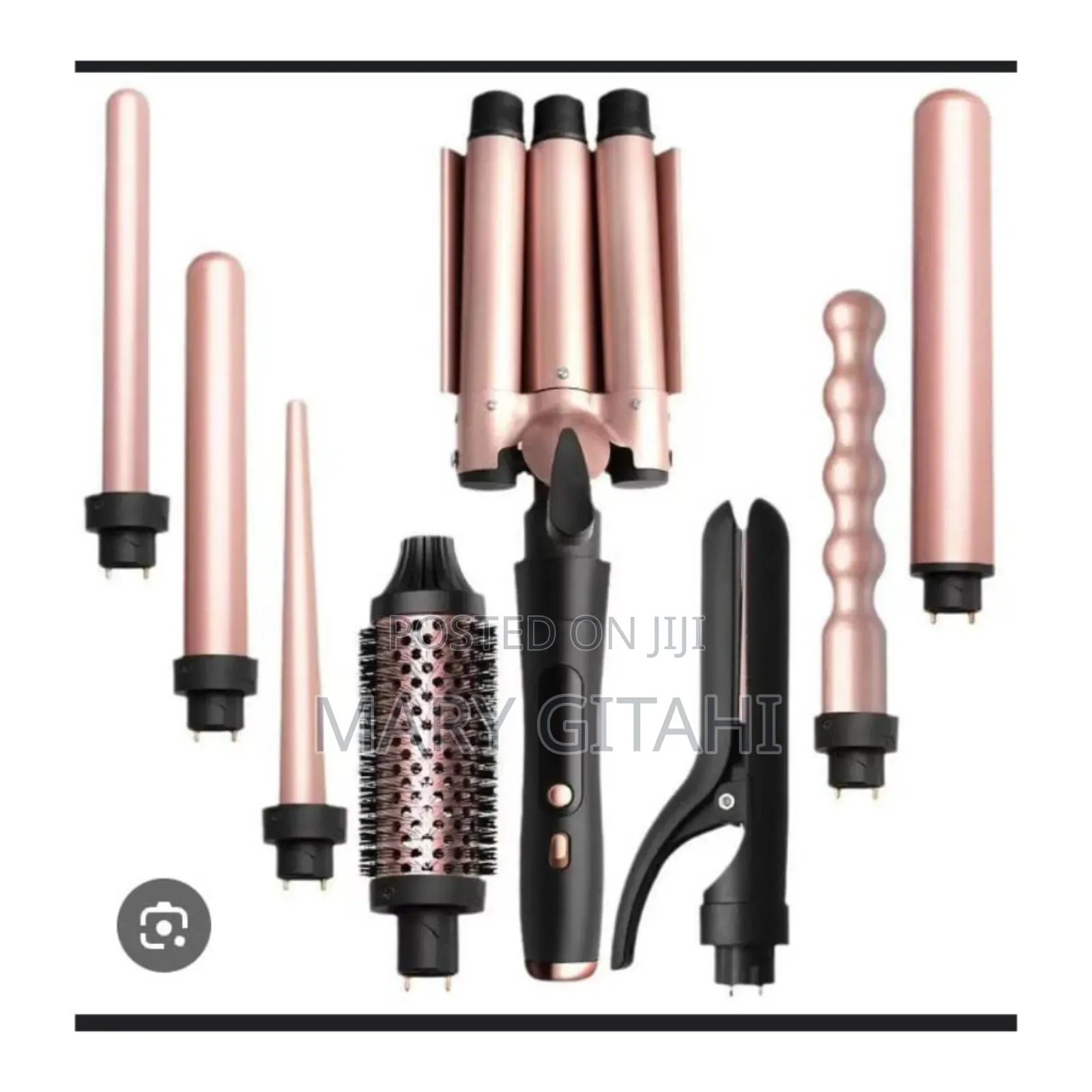 5 in 1interchangeable Curling Iron Set*