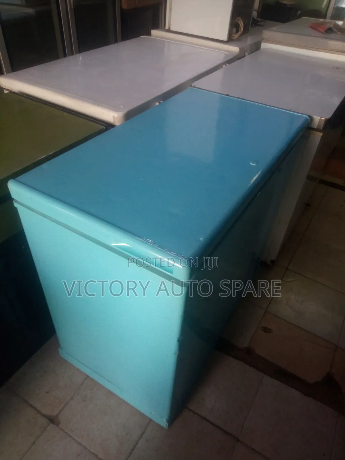 Blue Deep Freezer