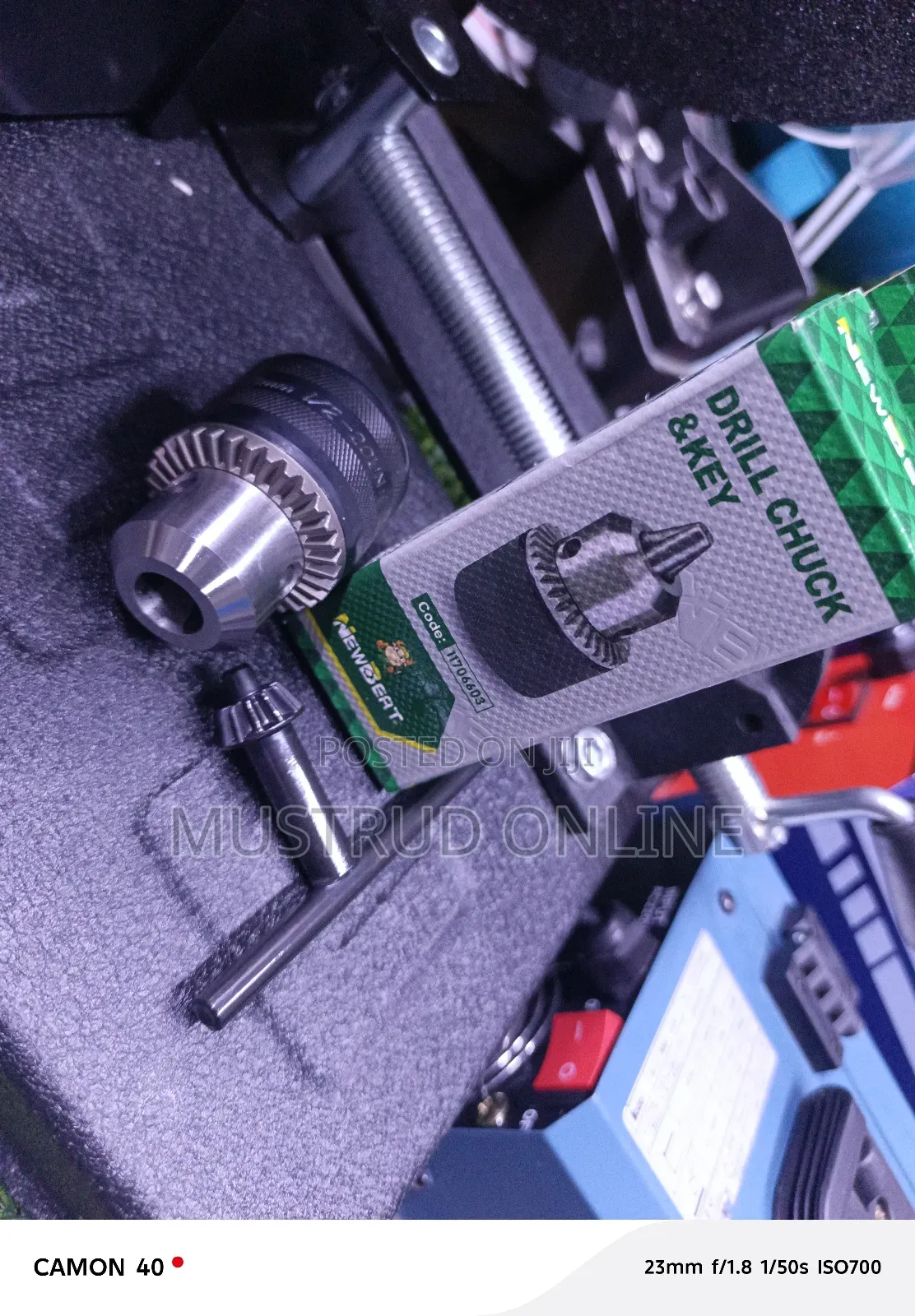 13mm Impact Drill Chuck With Drill