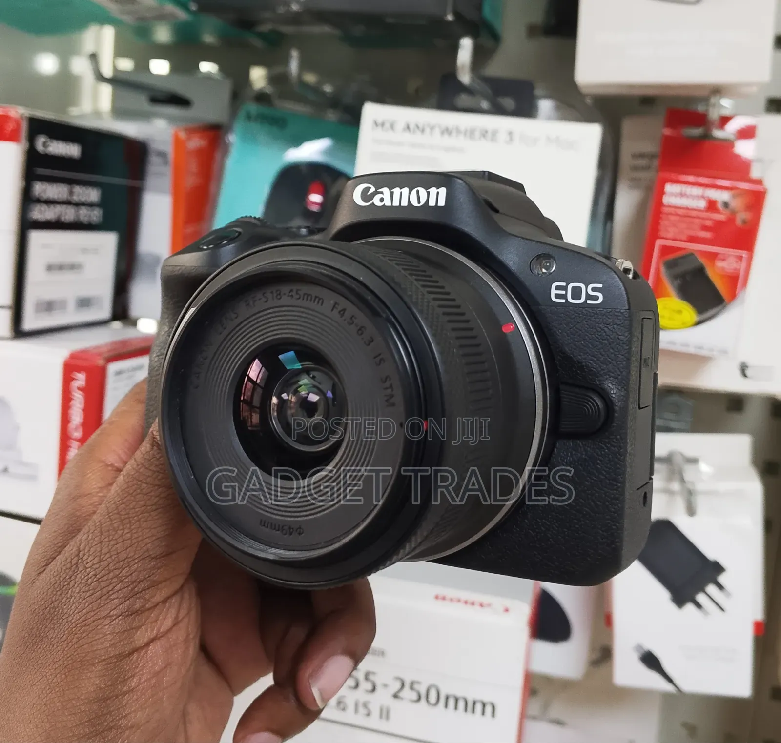 Canon Eos R50 Camera With Rf-S18-45mm F/4.5-6.3 Is STM Lens Kit