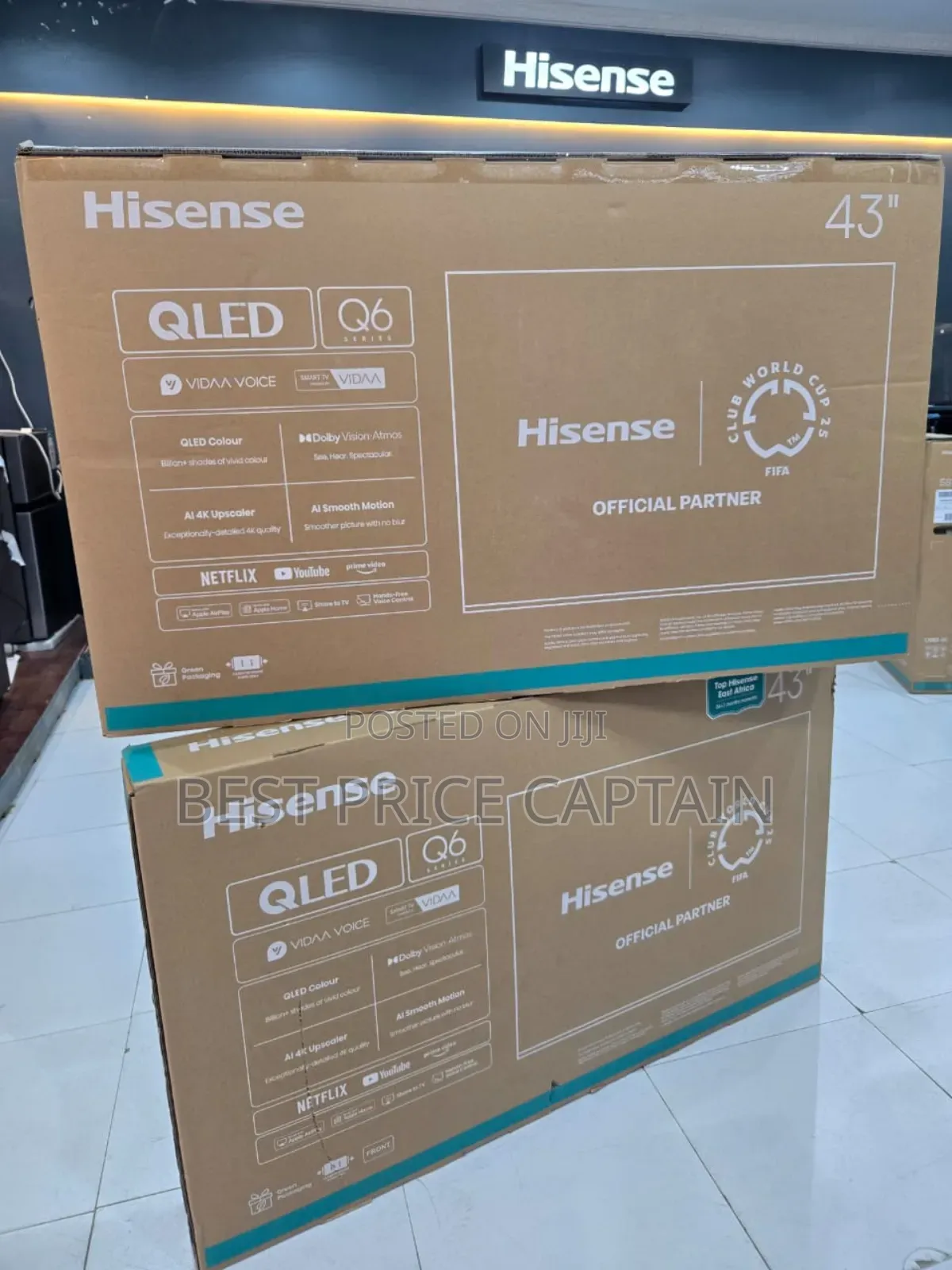 *Hisense 43" Smart Qled Q6 Series