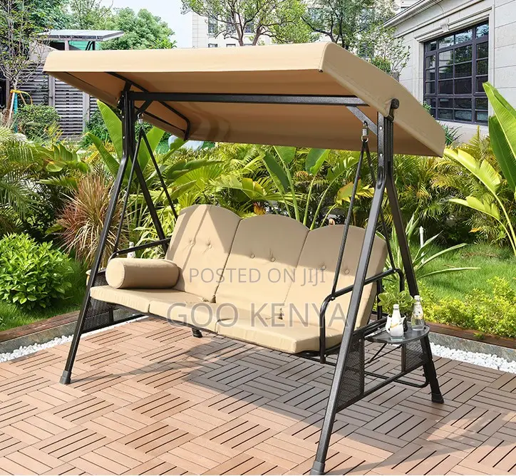Home Chair; Indoor Outdoor Patio Swing With Canopy Shade for Garden