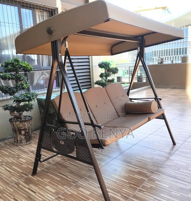 Home Chair; Indoor Outdoor Patio Swing With Canopy Shade for Garden