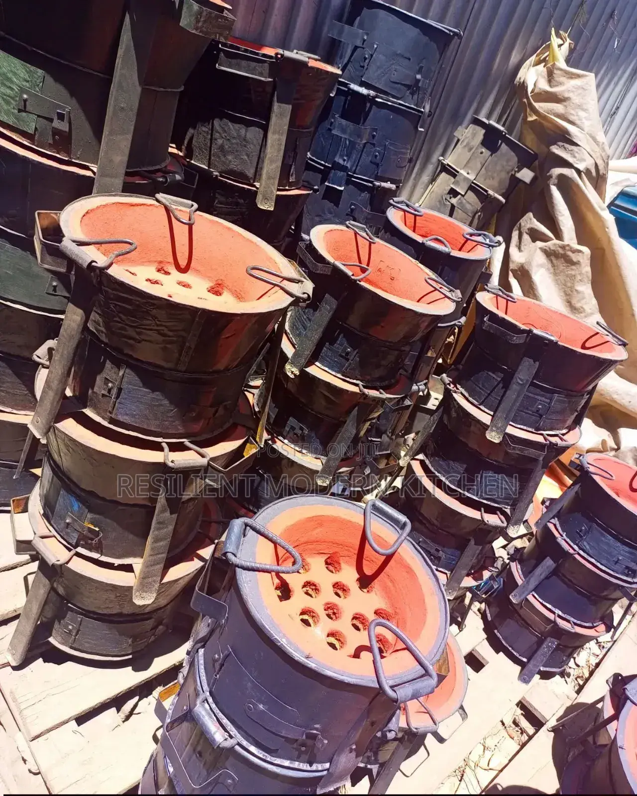 Locally Made Charcoal Jikos