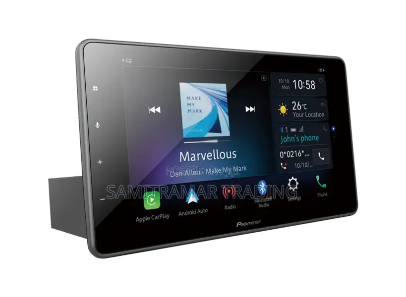 DMH-Zf8550bt Pioneer Wireless Av Receiver With 9" Floating Touchscreen