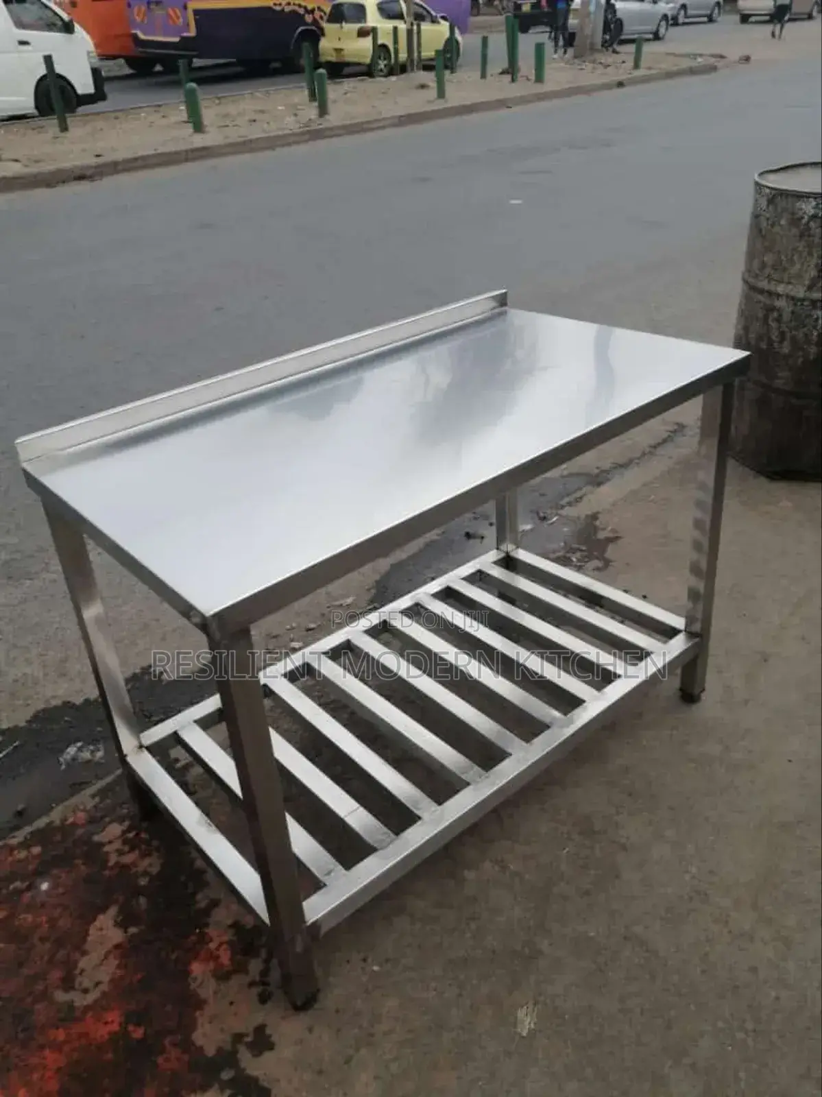 Heavy Gauge Stainless Steel Worktop Table