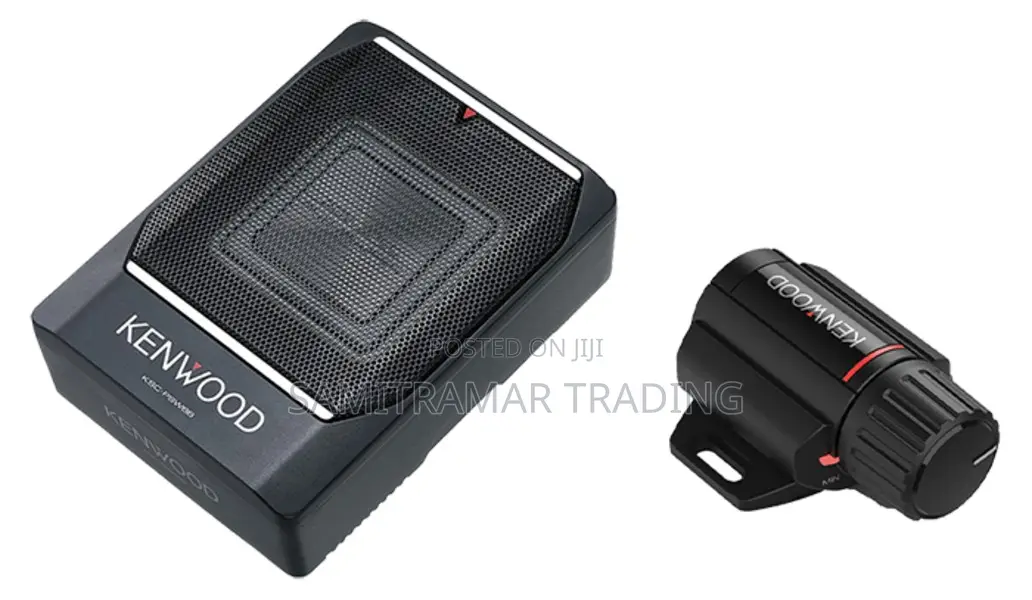 KSC-Psw66 Kenwood 6.5" Compact Powered Car Underseat Sub Woofer 650w