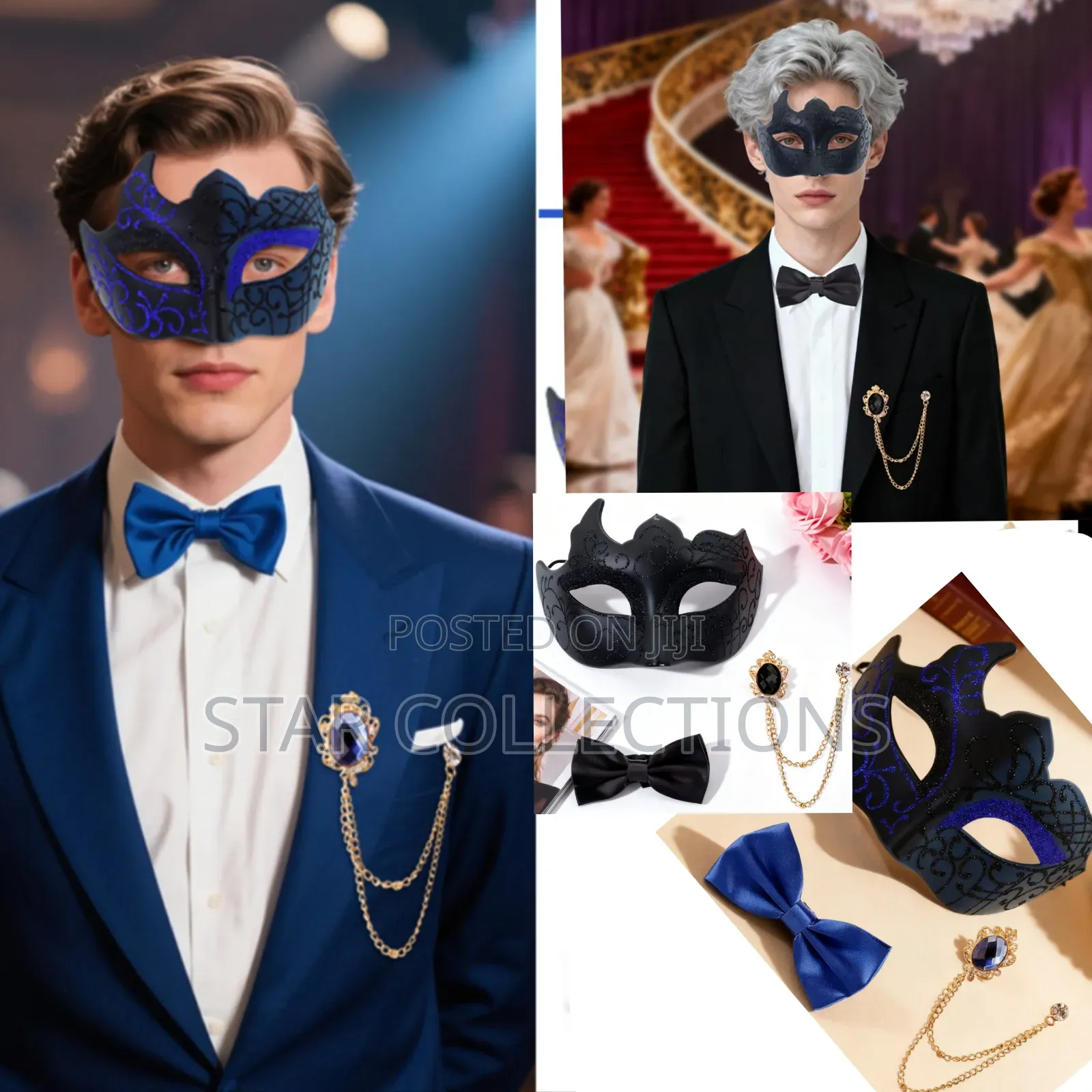3 in 1 Party Mask Set