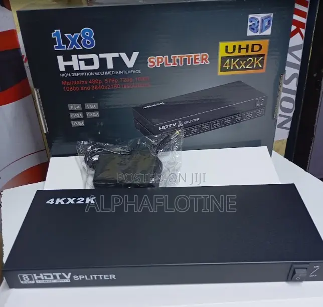Quality Ultra Hd Hdmi Splitter 1x8 8 Port Repeater Amplifier