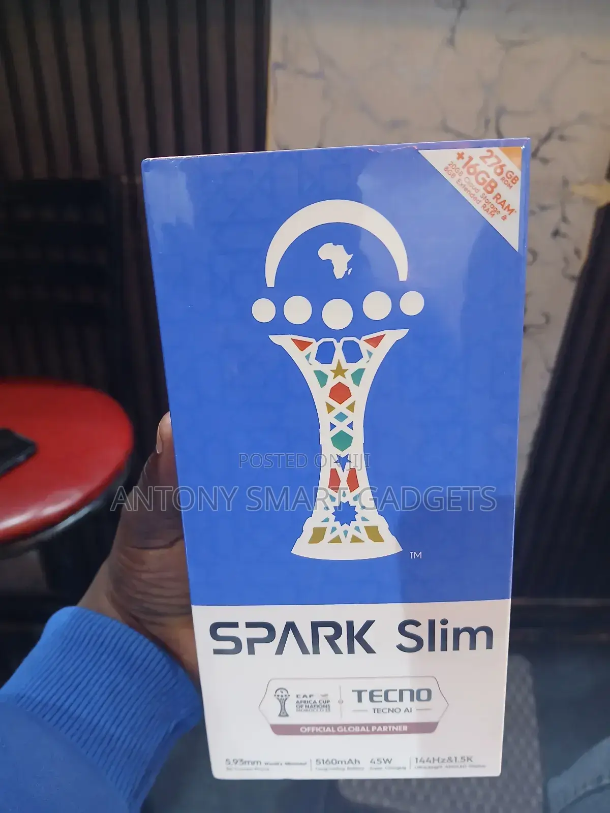 New Tecno Spark Slim 256 GB