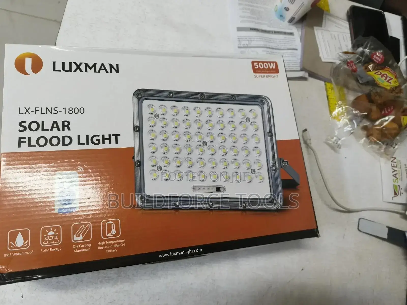 Luxman Solar Flood Light 800watts