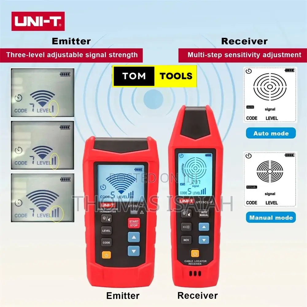 Unit Uni-T Ut25cl Cable Locator