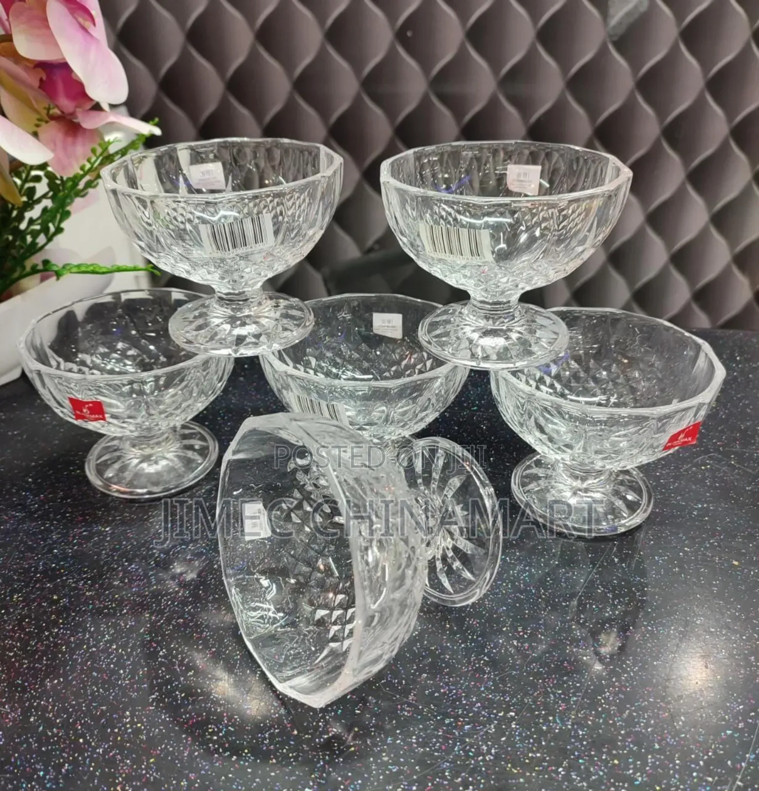 6 PCS Glass Salad Bowl Set