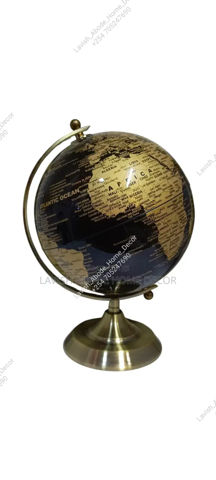 Large World Atlas Globe Decor for Office and Home