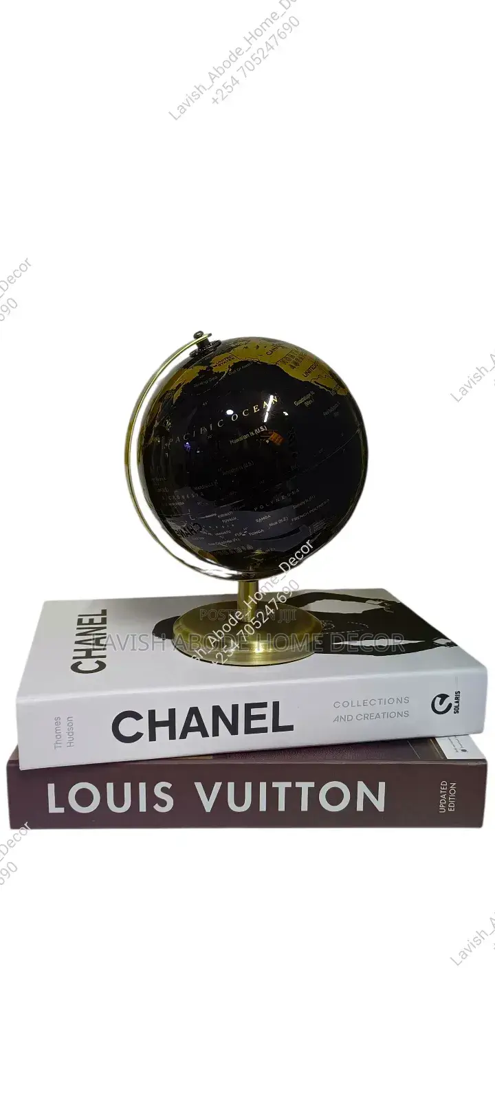 Large World Atlas Globe Decor for Office and Home