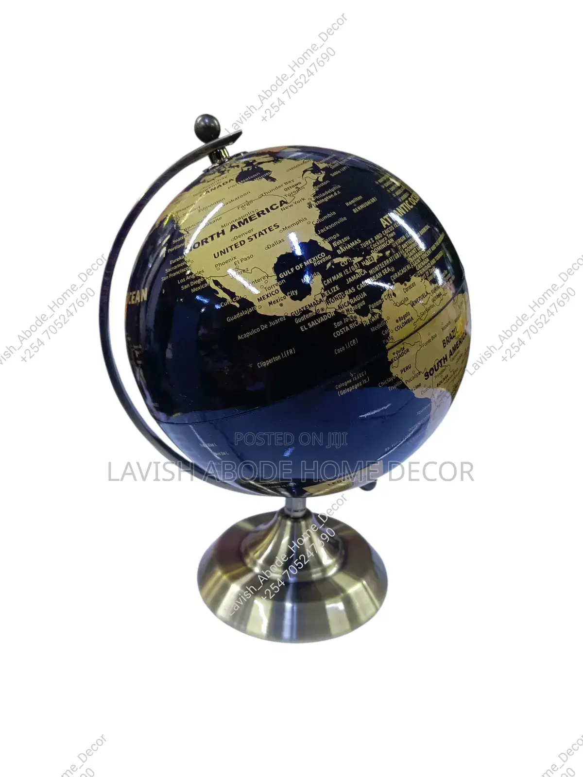 Large World Atlas Globe Decor for Office and Home