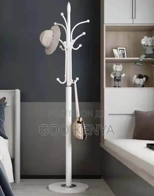Home Coat Hanger; Floor Marble Coat/Hat Rack – Vertical for Bedroom